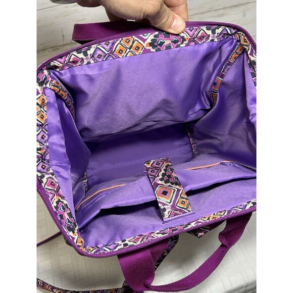 Vera Bradley Lighten Up Frame Backpack - Dream Diamonds Bag Large 23223-J82